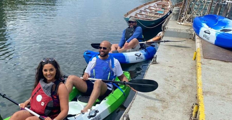 Group Kayak Experience on the beautiful Thames at Richmond - The first 15 to 20 minutes: safety before scenery