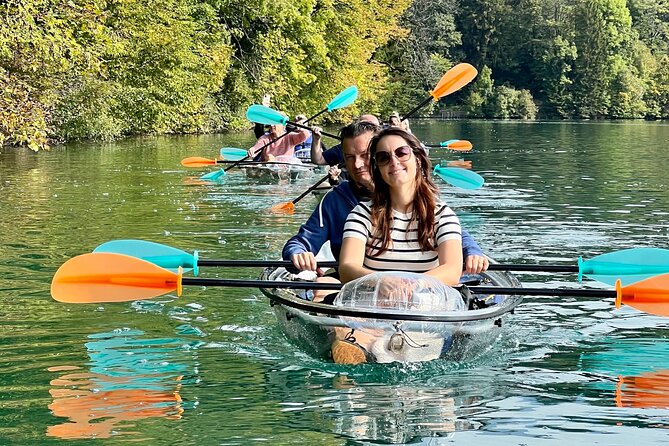 Guided Clear Kayak Tour in Bled - The best views: Bled Castle and the island church