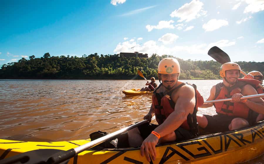 Guided Hike and Kayak or SUP River Tour w/ Transfer - Starting from Foz do Iguaçu