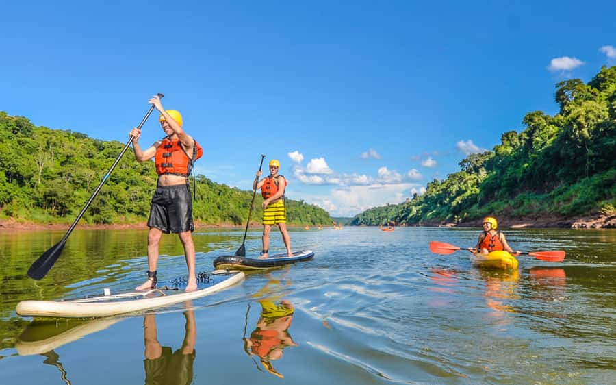 Guided Hike and Kayak or SUP River Tour w/ Transfer - Walking the 1.4-kilometer Indian Trail