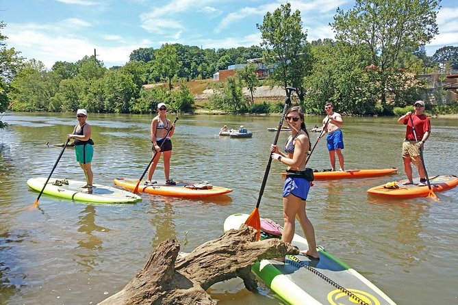 Guided Paddleboard Tour Through Asheville's River Arts District - A Gentle Way to See Asheville from the Water