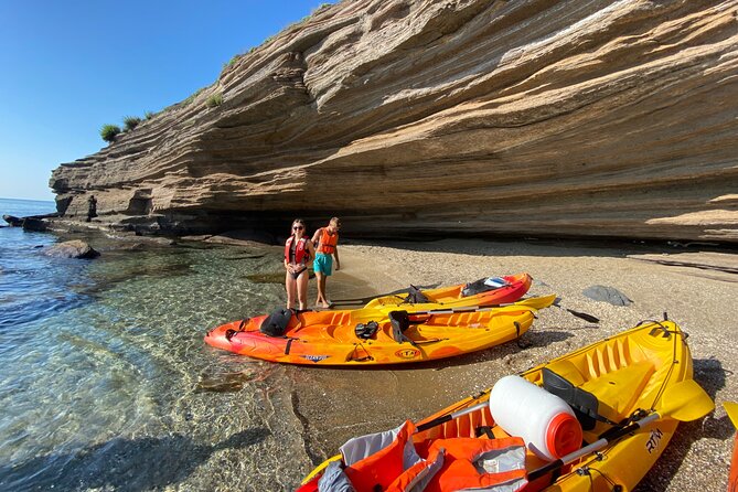 Guided sea kayak trip in Cap d’Agde - Marine life, flora, and a possible snorkel stop