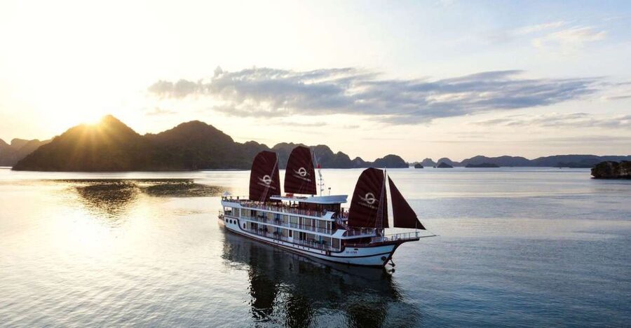 Ha Long & Lan Ha Bays: 2-Day Cruise with Meals & Kayaking - Getting to V’Spirit at Tuan Chau Harbor