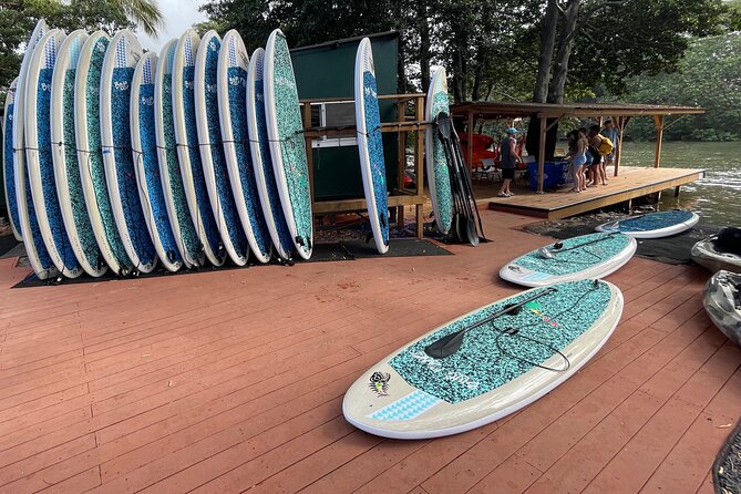 Haleiwa River Paddle Board Rental with Blue Planet Adventure Co. - What to bring, and what costs extra