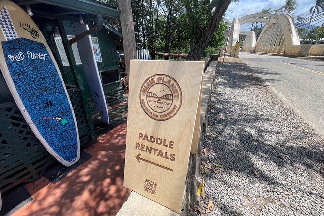 Haleiwa River Paddle Board Rental with Blue Planet Adventure Co. - Following the Anahulu River upstream