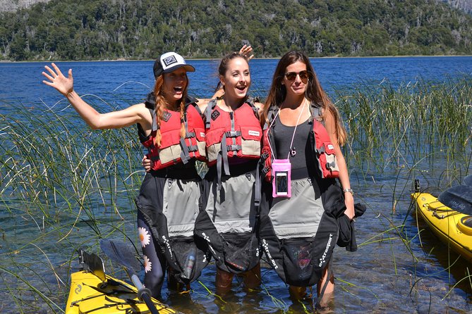 Half a day of kayaking on Lake Moreno in private service - The break, snacks, and yerba mate