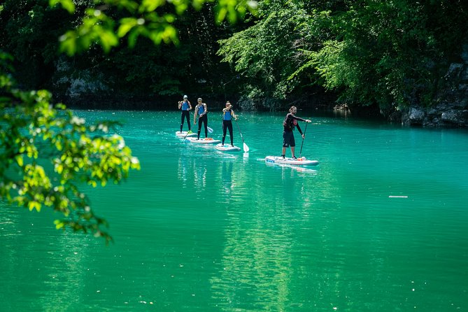 Half-Day Private SUP along Soca River - Meeting in Bovec and riding toward the river