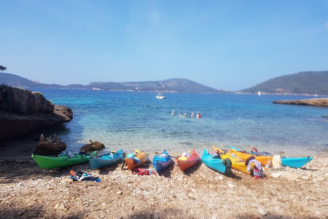 Half Day Sea Kayak Trip - A swim and snorkeling break at Dragunara Bay