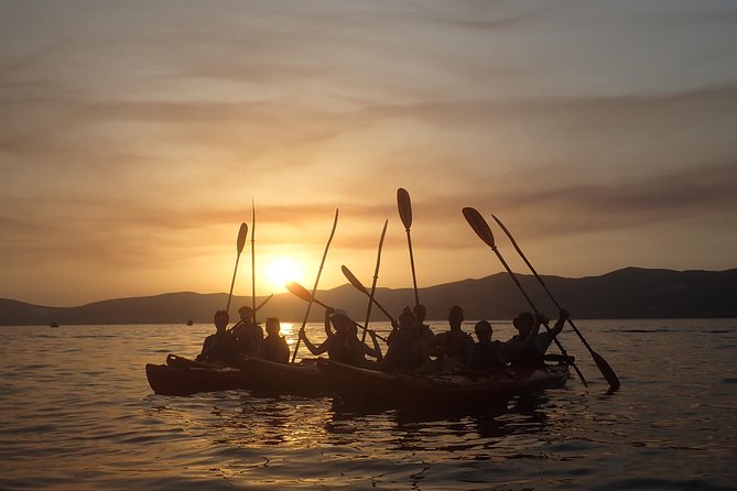Half-Day Split Sea Kayak Adventure - The beach stop, swimming, and snorkeling