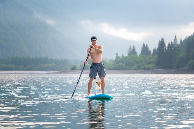 Half Day Stand-up Paddle Boarding (SUP) trip on Lake Predil - A good choice for beginners and families