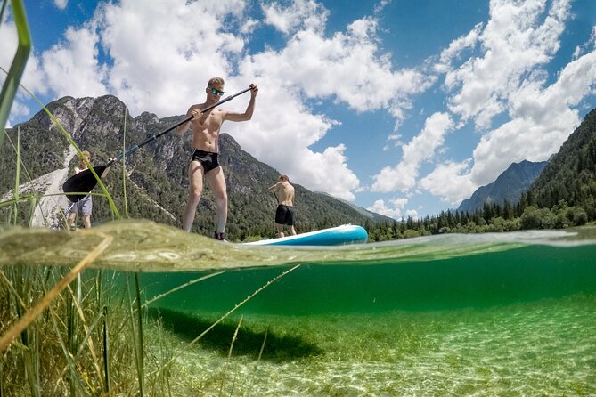 Half Day Stand-up Paddle Boarding (SUP) trip on Lake Predil - What the price includes and what it does not