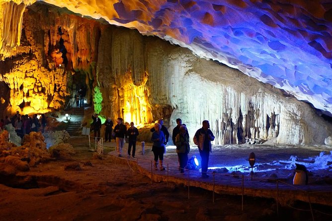 Halong Bay Day Tour: Visit Cave Island Kayaking Swimming Lunch - The guide can shape the whole day