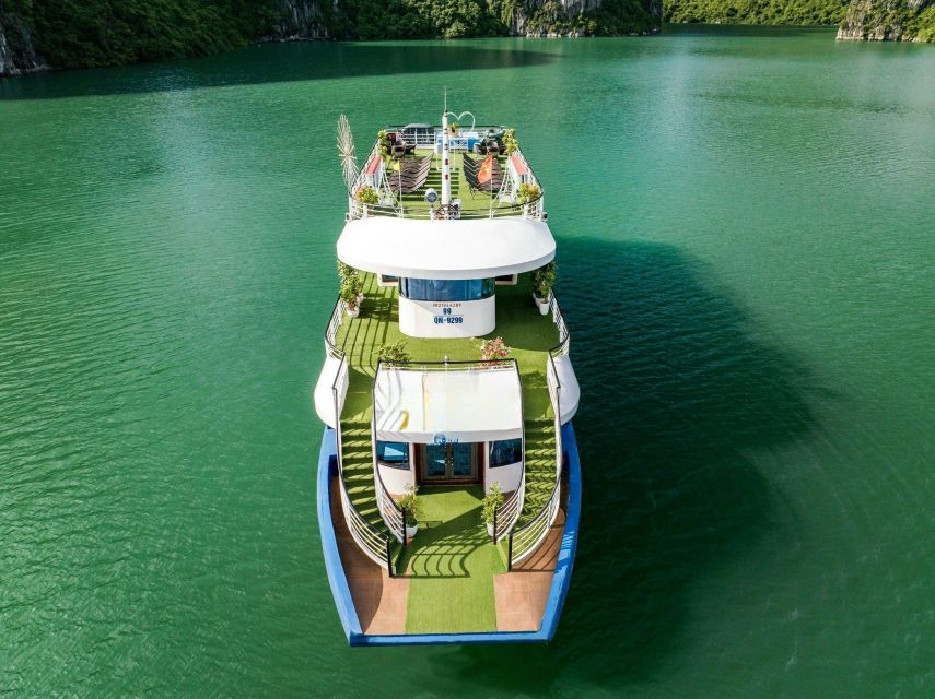 Halong Bay Luxury Cruise with Kayaking & Lunch Buffet - The sunset party is modest but pleasant