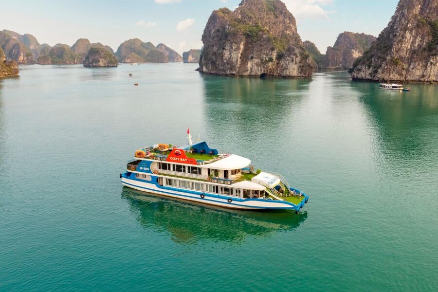 Halong Bay: Luxury Day Cruise with Buffet, Kayak, Swim - Surprising Cave and its shaped stone formations