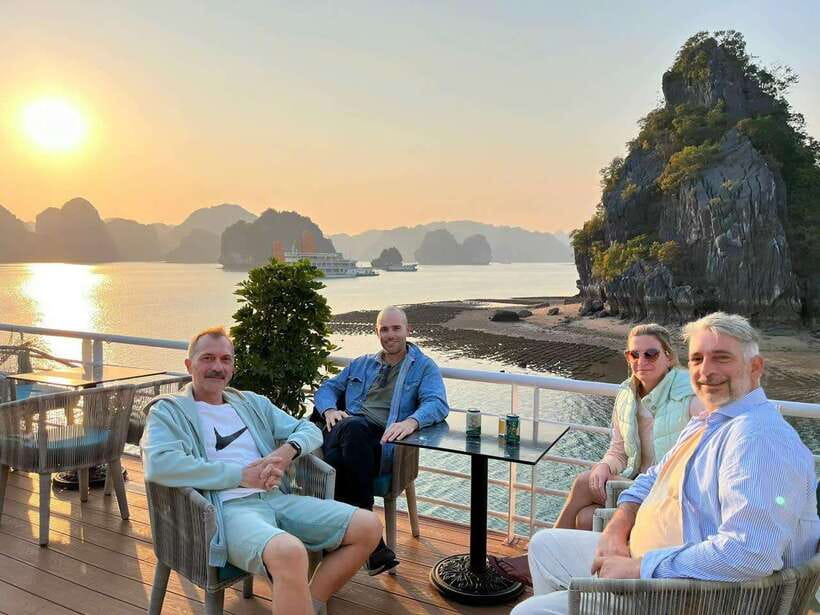 Hanoi: 2-Day Ha Long and Lan Ha Bay Cruise with Kayaking - Afternoon on Lan Ha Bay: kayaking and swimming