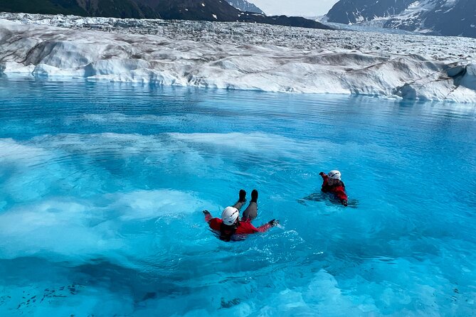 Helicopter and Glacier Paddle Boarding -PRIVATE - Flying Out From Alaska Glacier Lodge