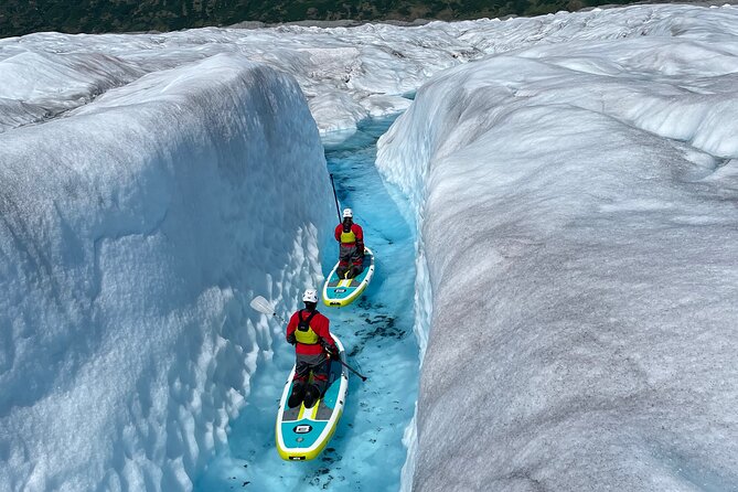 Helicopter and Glacier Paddle Boarding -PRIVATE - The Helicopter Ride to the Glacier