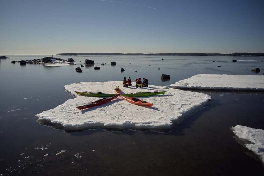 Helsinki: Winter Kayaking in Eastern Helsinki Archipelago - Getting to Vuosaari Paddling Center