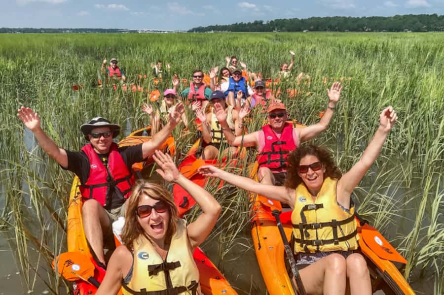 Hilton Head: Guided Kayak Nature Tour with Wildlife Spotting - Broad Creek offers an easy first paddle