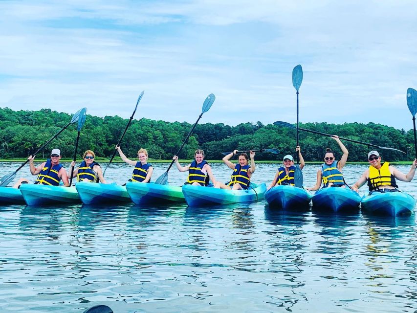 Hilton Head: Guided Kayak Sunrise or Sunset Tour - Arriving at Skull Creek for the 90-minute outing