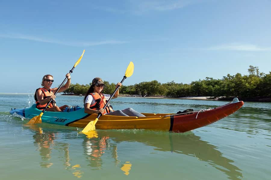 Holbox: Sunrise Kayak Tour through the Mangroves - From the open beach to the Kuká River