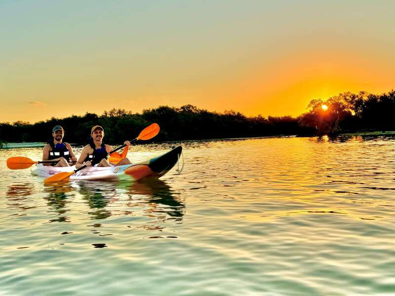 Holbox: Sunrise & Mangrove Kayak Tour - From Holbox Streets to Punta Mosquito