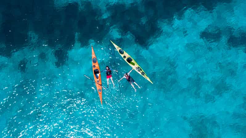 Hvar: Half day kayak tour to Pakleni islands - Zdrilca bay brings a coffee break