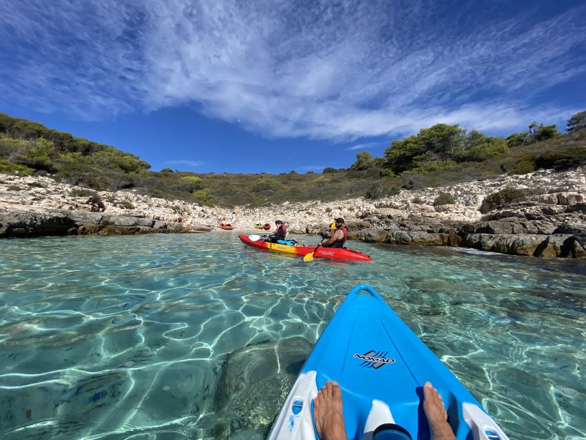 Hvar: Pakleni Islands Self-Guided Kayaking Tour - Food, drinks, and the cash question