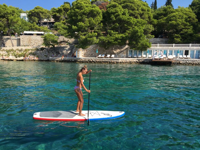 Hvar: Stand Up Paddle Board Rental - Paddling to Hvar’s coastal cliffs