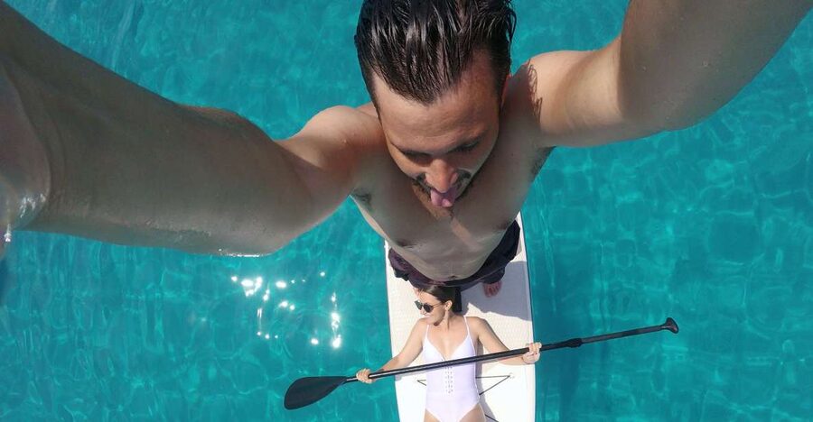Hvar: Stand Up Paddle Board Rental - Your first strokes in a sheltered bay