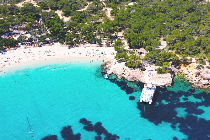 Ibiza Beach Hopping Cruise with Paddleboards, Drinks and Food 6h - Music, mood, and the sunset sailing