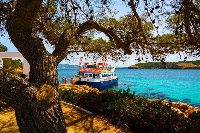 Ibiza Beach Hopping Cruise with Paddleboards, Drinks and Food 6h - Cala Comte and Cala Bassa: beautiful, but not private