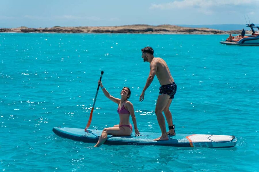 Ibiza: Formentera Trip with Paddle, Snorkel and Lunch - What the $81 price really covers