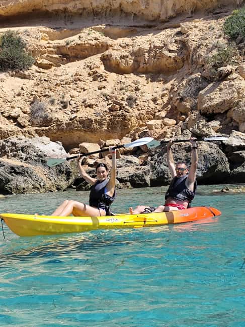 Ibiza: Kayak & Snorkel in Sea Caves and Crystal Waters - Starting at Cala Codolar at 10:30