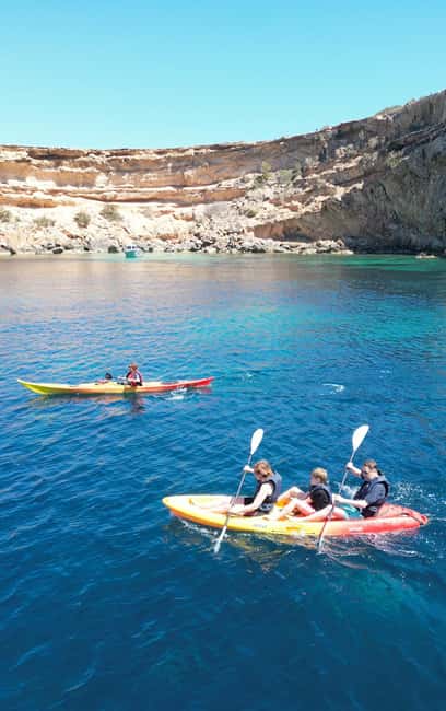 Ibiza: Kayak & Snorkel in Sea Caves and Crystal Waters - Guides who shape the experience
