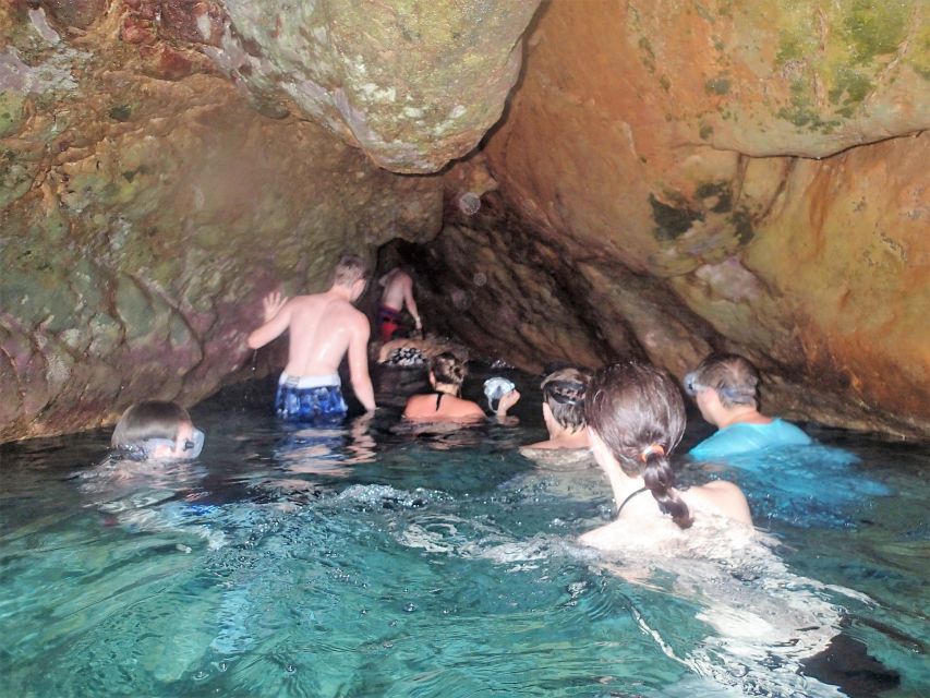 Ibiza: Snorkeling and SUP Paddle, Beach and Cave Tour - The sea cave depends entirely on conditions