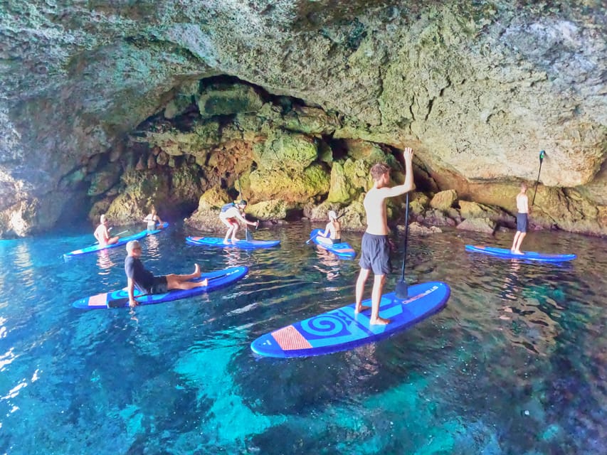 Ibiza: Stand-Up Paddle Boarding Trip to Secret Caves - Two hours among caves, coves, and beaches