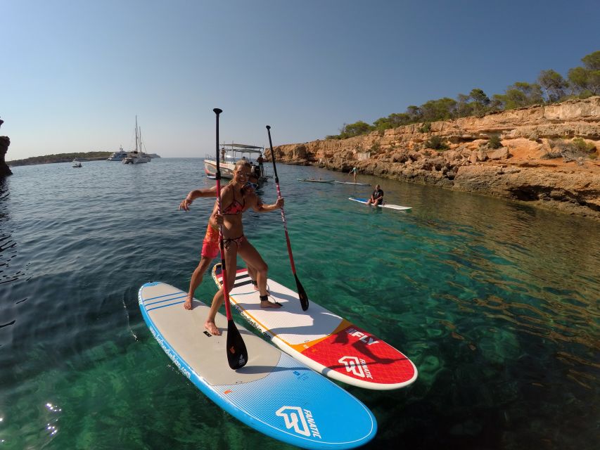 Ibiza: SUP & Snorkel Boat Tour with Caves, Drinks & Photos - What the timing feels like