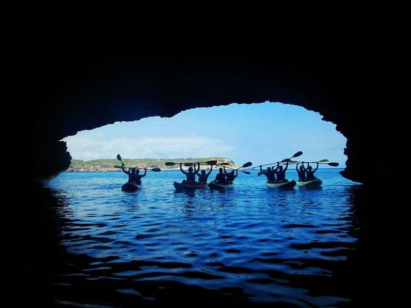 Ibiza: Xarraca Bay Guided Kayaking Tour - Entering Ibiza’s marine caves
