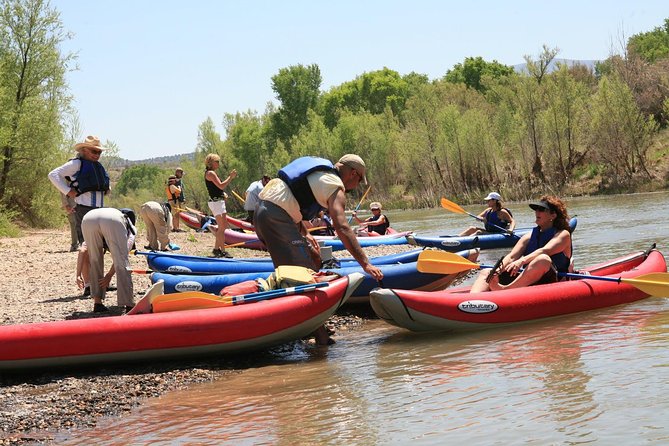 Inflatable Kayak Adventure from Camp Verde - A self-guided float, not a guided nature tour