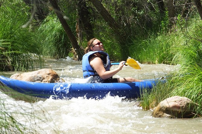 Inflatable Kayak Adventure from Camp Verde - The Verde River: calm water with just enough action