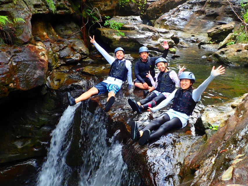 Iriomote Island: SUP or Canoeing and Canyoning Tour - The Ōmija River canyoning session
