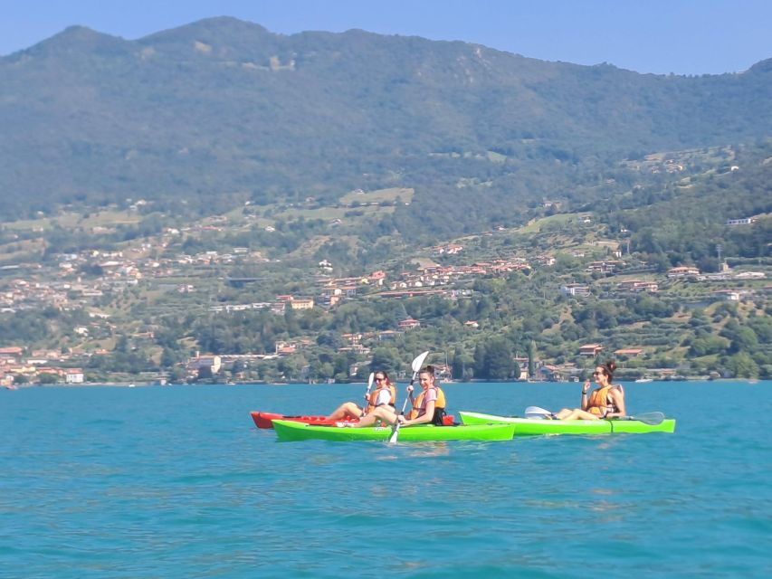 Iseo Lake: rental of kayaks in Pilzone di Iseo - The value of a $41 two-hour rental