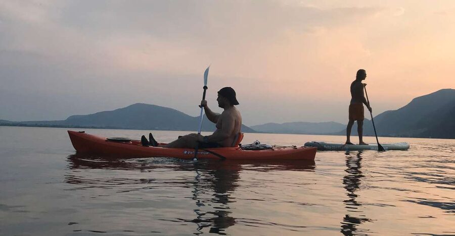 Iseo Lake: rental of kayaks in Pilzone di Iseo - Practical comfort before and after kayaking