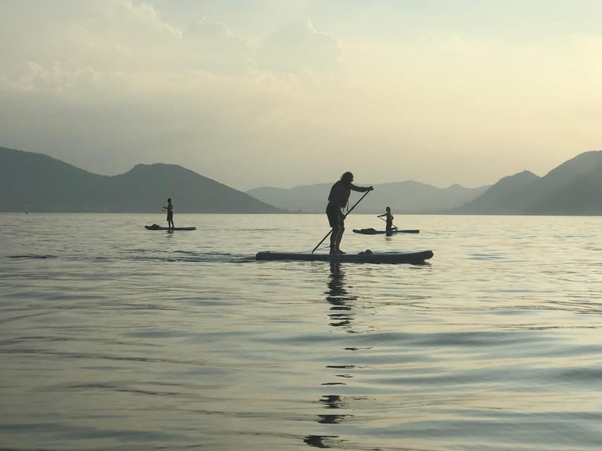 Iseo Lake: rental of paddle boards - What the included equipment means for you