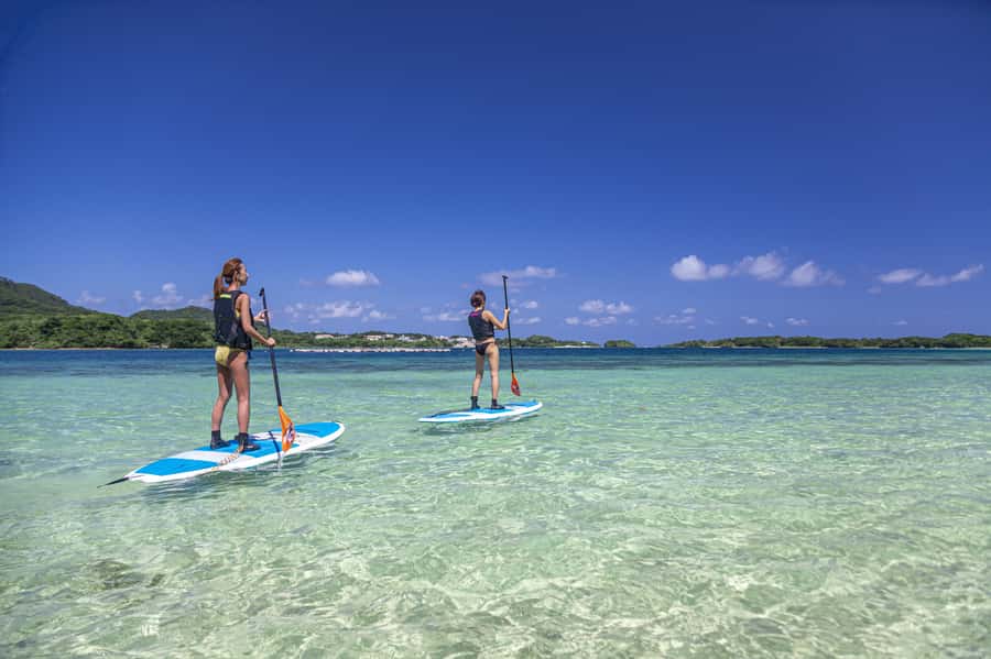 Ishigaki: Canoe or SUP at Kabira Bay＆Snorkeling at Blue Cave - A useful break near the port