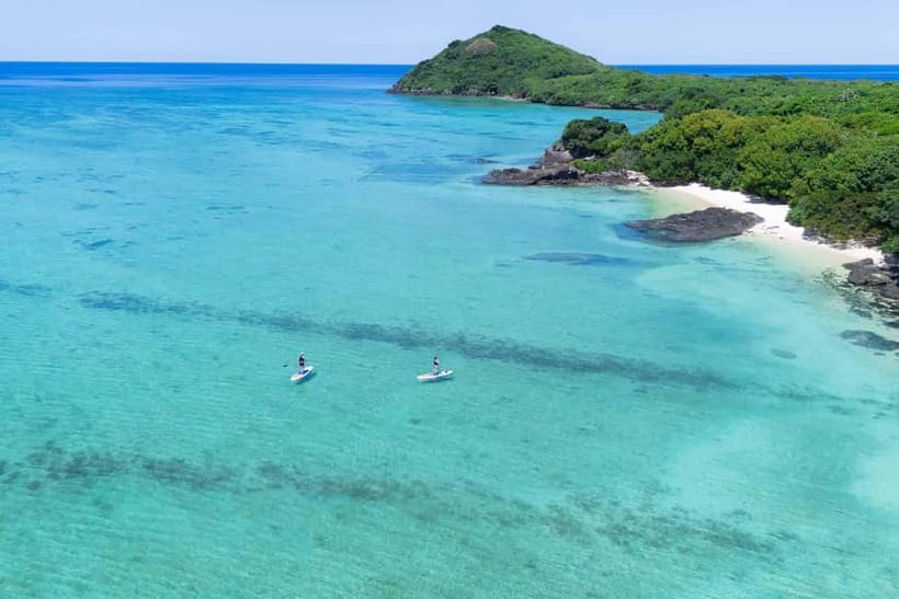Ishigaki:Mangrove&Sea SUP/Kayak Tour with SLR&Drone footage - Moving from mangroves to the sea