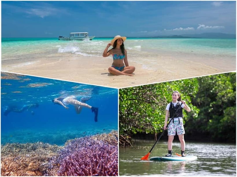 Ishigaki: Mangrove SUP or Canoe & Phantom Island Snorkeling - A 30-minute speedboat ride to the sea