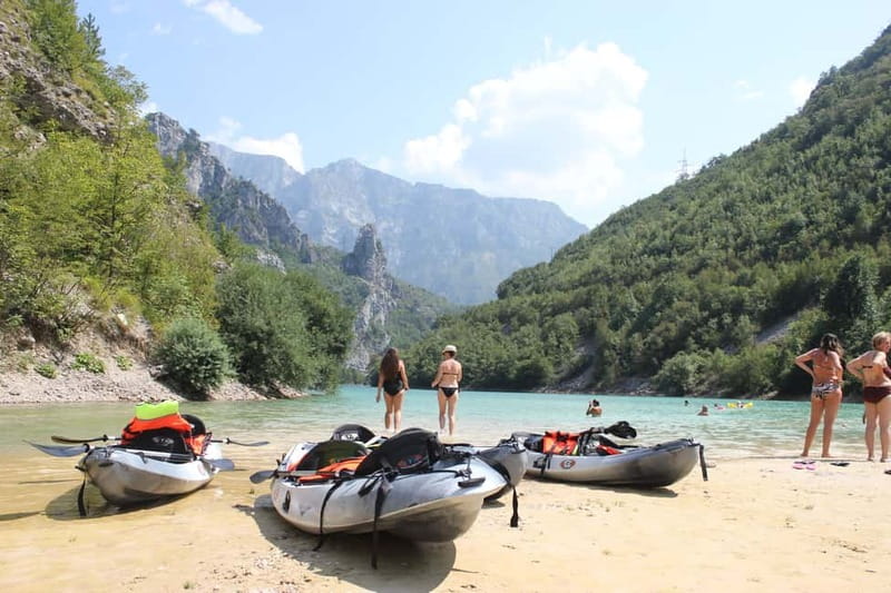 Jablanica: Neretva Kayaking Tour near Mostar - The 1.5-Hour Trip to the Beach