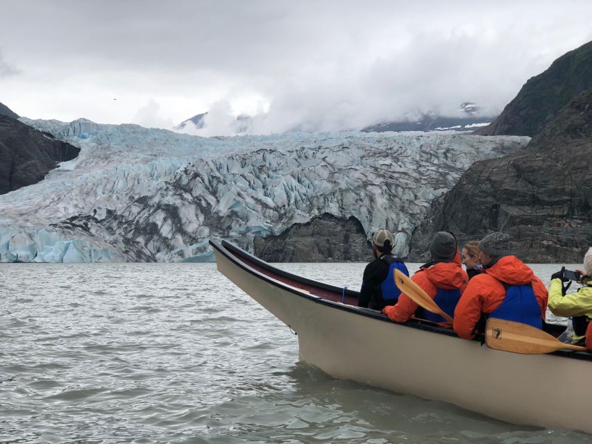 Juneau: Mendenhall Lake Canoe Tour - Two Hours Among Icebergs and Waterfalls